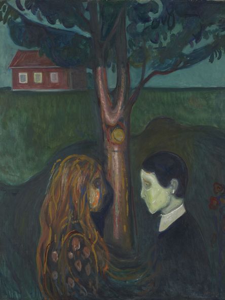 Edvard Munch, Auge in Auge, 1899-1900, Foto: © MUNCH, Oslo/ Ove Kvavik 
