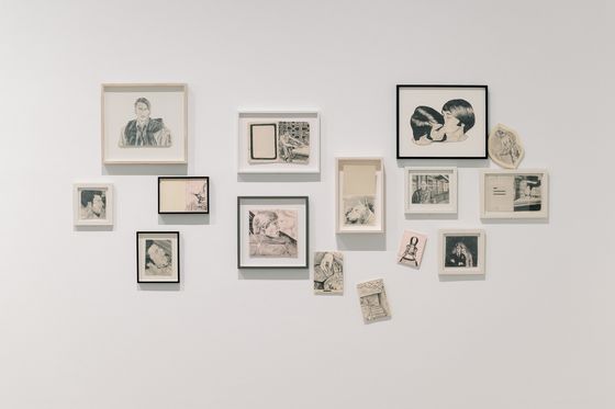 Installation view “Marc Brandenburg. 20th Century Debris”, Berlinische Galerie, Photo: Justus Lemm