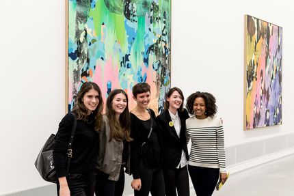 Eröffnung der Ausstellung von Christine Streuli, Fred-Thieler-Preisträgerin 2017, 17.3.2017, Foto: Harry Schnitger Eröffnung der Ausstellung von Christine Streuli, Fred-Thieler-Preisträgerin 2017, 17.3.2017, Foto: Harry Schnitger