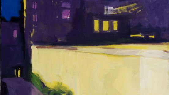 [Translate to English:] Rainer Fetting, Gelbe Mauer, 1977; Repro: Kai-Annett Becker