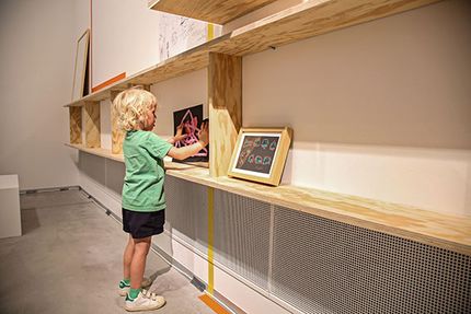 Eröffnung des Projektraums "Dada ist hier!" in der Berlinischen Galerie, 9.9.2016, Foto: Amin Akhtar Eröffnung des Projektraums "Dada ist hier!" in der Berlinischen Galerie, 9.9.2016, Foto: Amin Akhtar