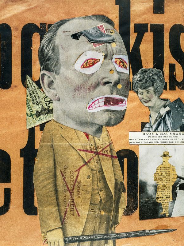 Raoul Hausmann, Der Kunstkritiker, 1919/20, Tate, Ankauf 1974, © VG Bild-Kunst, Bonn 2025, Repro: © Tate