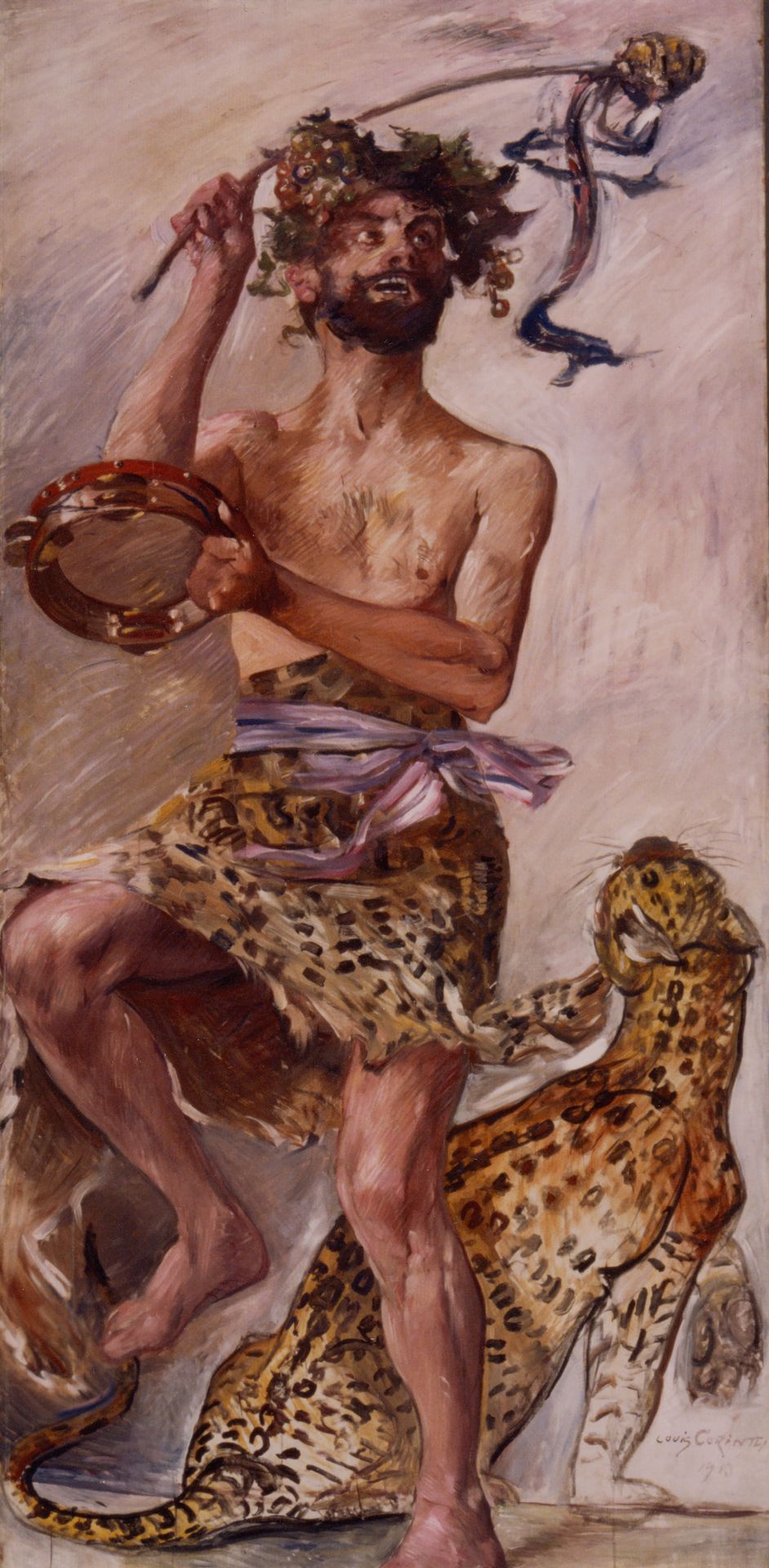 Gemälde von Lovis Corinth, Tempera auf Leinwand, 228,5 × 110 cm