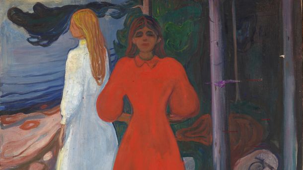 Edvard Munch, Rot und Weiß, 1899–1900, Foto: © MUNCH, Oslo / Halvor Bjørngård