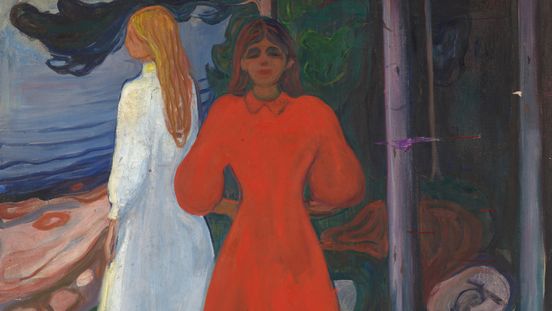 Edvard Munch, Rot und Weiß, 1899–1900, Foto: © MUNCH, Oslo / Halvor Bjørngård