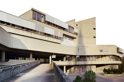 Kay Fingerle, Institut für Hygiene und Mikrobiologie von Fehling+Gogel, 1969-74, Außenansicht, 2021 © Kay Fingerle Kay Fingerle, Institut für Hygiene und Mikrobiologie von Fehling+Gogel, 1969-74, Außenansicht, 2021 © Kay Fingerle