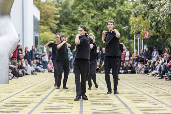 One Day Festival "Out Now! Art in Public Space" in der Berlinischen Galerie, 15.9.2018, Foto: Frank Sperling