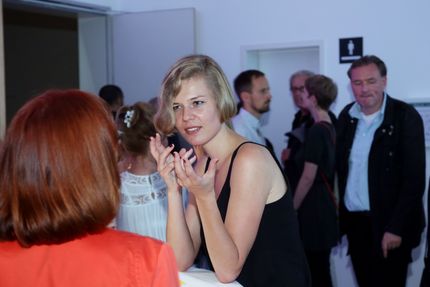 Eröffnung der Ausstellung "Dada Afrika. Dialog mit dem Fremden" in der Berlinischen Galerie, 4.8.2016, Foto: Amin Akhtar Eröffnung der Ausstellung "Dada Afrika. Dialog mit dem Fremden" in der Berlinischen Galerie, 4.8.2016, Foto: Amin Akhtar