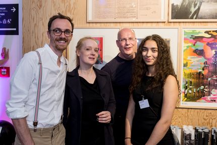 Eröffnung der Ausstellung "Loredana Nemes. Gier Angst Liebe" in der Berlinischen Galerie, 21.6.2018, Foto: Harry Schnitger Eröffnung der Ausstellung "Loredana Nemes. Gier Angst Liebe" in der Berlinischen Galerie, 21.6.2018, Foto: Harry Schnitger