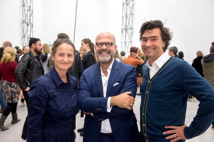 Eröffnung der Ausstellung "Monica Bonvicini. 3612,54 m³ vs 0,05 m³" in der Berlinischen Galerie, 15.9.2017, Foto: Harry Schnitger Eröffnung der Ausstellung "Monica Bonvicini. 3612,54 m³ vs 0,05 m³" in der Berlinischen Galerie, 15.9.2017, Foto: Harry Schnitger