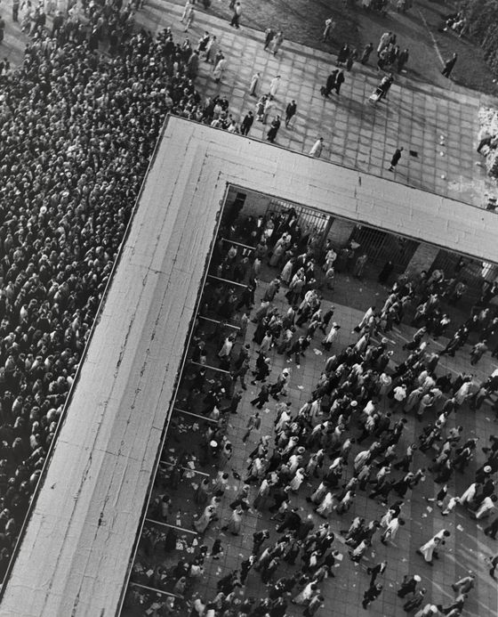 Fritz Eschen, Ohne Titel (Olympia-Stadion, Eingang), um 1960, © Berlinische Galerie