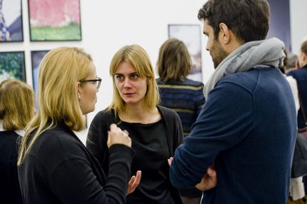 Eröffnung der Ausstellung "Cyrill Lachauer. What do you want here" in der Berlinischen Galerie, 2.11.2017, Foto: Benjamin Pritzkuleit Eröffnung der Ausstellung "Cyrill Lachauer. What do you want here" in der Berlinischen Galerie, 2.11.2017, Foto: Benjamin Pritzkuleit