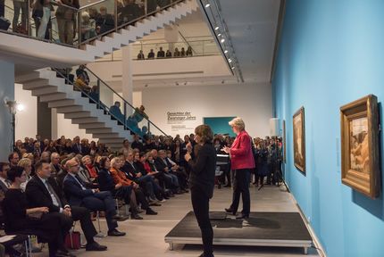 Eröffnung der Ausstellung "Lotte Laserstein. Von Angesicht zu Angesicht" in der Berlinischen Galerie, 4.4.2019, Foto: Jule Roehr Eröffnung der Ausstellung "Lotte Laserstein. Von Angesicht zu Angesicht" in der Berlinischen Galerie, 4.4.2019, Foto: Jule Roehr