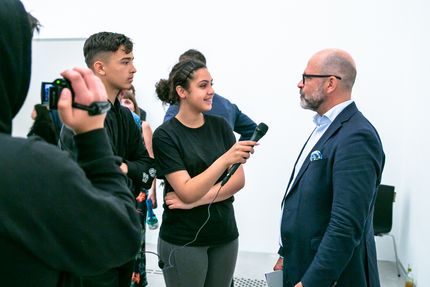 Eröffnung der Ausstellung "realities:united. Fazit" in der Berlinischen Galerie, 26.4.2019, Foto: Dovilė Aleksaitė Eröffnung der Ausstellung "realities:united. Fazit" in der Berlinischen Galerie, 26.4.2019, Foto: Dovilė Aleksaitė