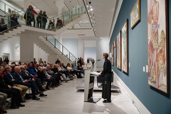 Dr. Stefanie Heckmann, Kuratorin der Ausstellung