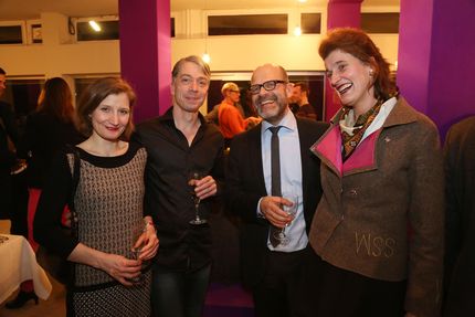 Eröffnung der Ausstellung "Dorothy Iannone. This Sweetness Outside of Time" in der Berlinischen Galerie, 18.2.2014, Foto: Amin Akhtar Eröffnung der Ausstellung "Dorothy Iannone. This Sweetness Outside of Time" in der Berlinischen Galerie, 18.2.2014, Foto: Amin Akhtar