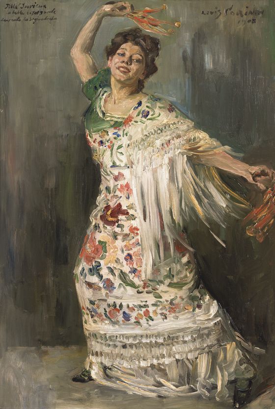 Lovis Corinth, Tilla Durieux als spanische Tänzerin, 1908, © Foto: Leopold Museum