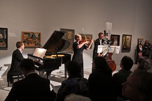 Eröffnung der Ausstellung "Wien Berlin. Kunst zweier Metropolen" in der Berlinischen Galerie, 23.10.2013, Foto: Amin Akhtar