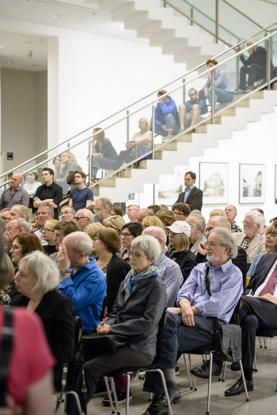 Preview zur Ausstellung "Die fotografierte Ferne. Fotografen auf Reisen (1880–2015)", 17.5.2017, Foto: Hannes Wiedemann