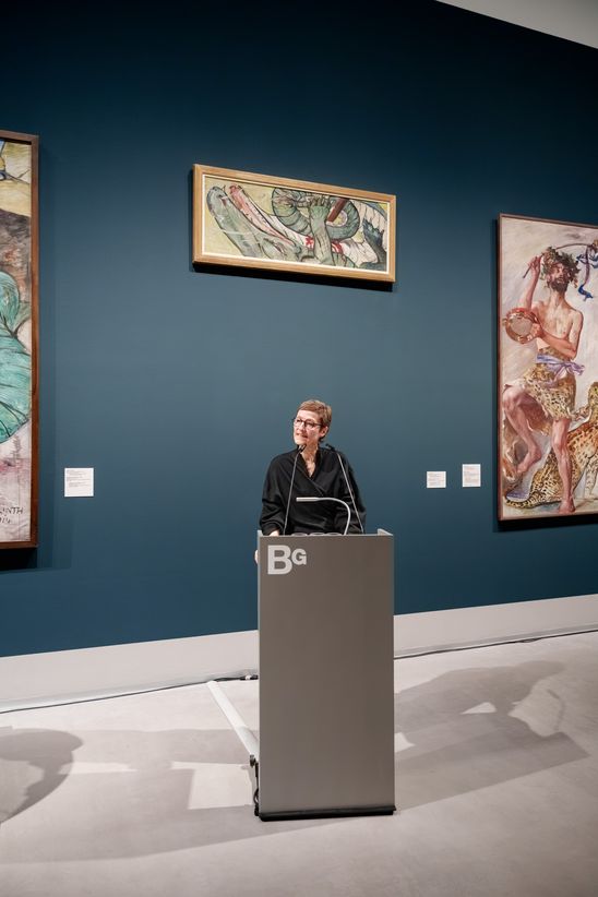 Dr. Stefanie Heckmann, Kuratorin der Ausstellung