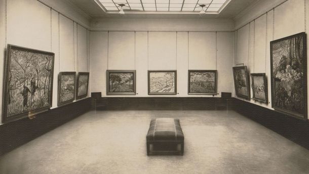 Installationsansicht Galerie Ferdinand Möller