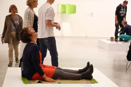 Eröffnung der Ausstellung "Dada Afrika. Dialog mit dem Fremden" in der Berlinischen Galerie, 4.8.2016, Foto: Amin Akhtar Eröffnung der Ausstellung "Dada Afrika. Dialog mit dem Fremden" in der Berlinischen Galerie, 4.8.2016, Foto: Amin Akhtar