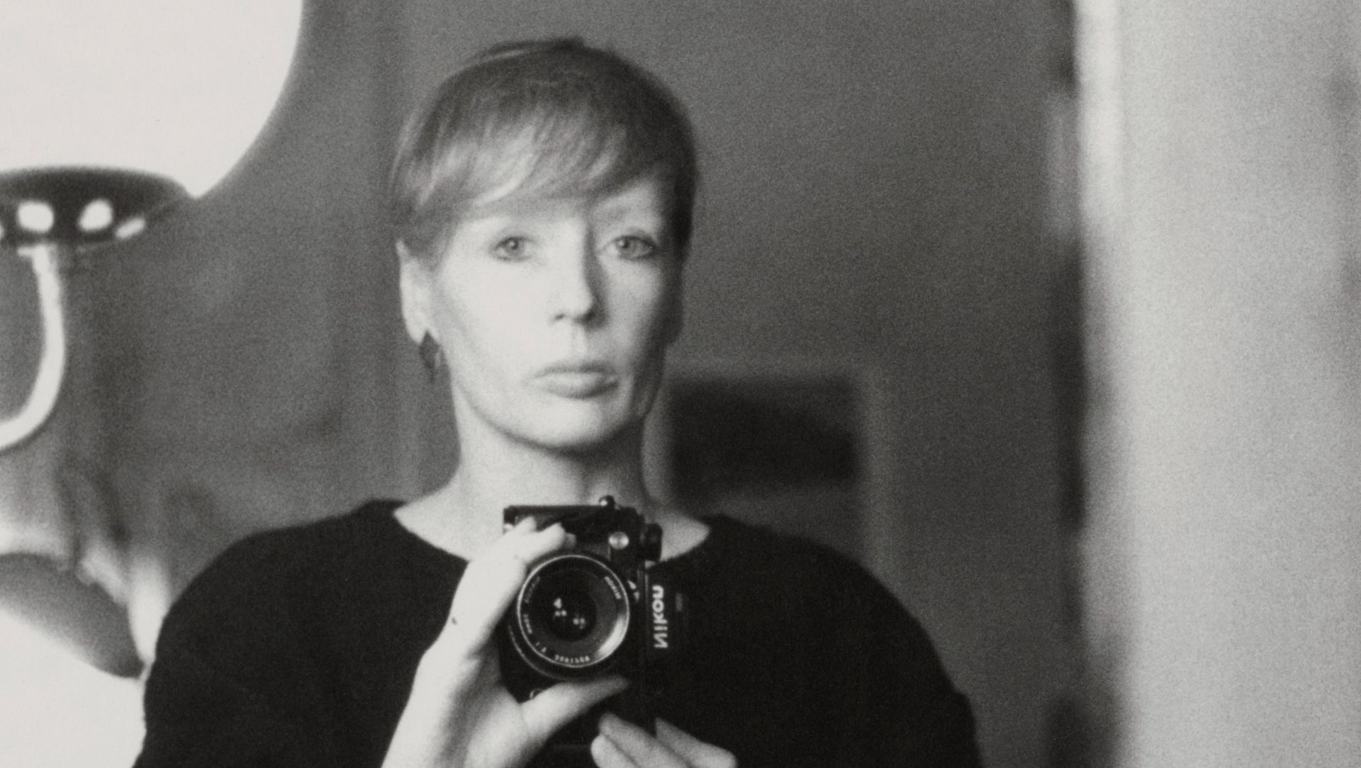 Sibylle Bergemann, Selbstporträt, Schiffbauerdamm, Berlin 1986