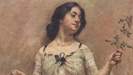 Lovis Corinth, Porträt Charlotte Berend im weißen Kleid, 1902, © Sammlung Stiftung Stadtmuseum Berlin, Foto: Oliver Ziebe, Berlin