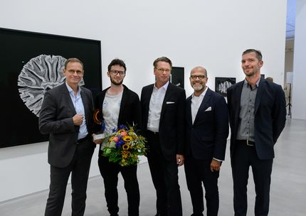 Verleihung des GASAG-Kunstpreises 2016 am 13. September an Andreas Greiner, Foto: Harry Schnitger Verleihung des GASAG-Kunstpreises 2016 am 13. September an Andreas Greiner, Foto: Harry Schnitger