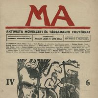 Lajos Kassák, Béla Uitz, Maria Uhden, MA : Irodalmi és képzömüvészeti folyóirat. Budapest. 4. Jg., 6. Heft, Juni 1919 