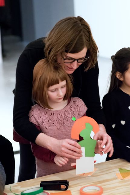 Kindervernissage zur Ausstellung "Eduardo Paolozzi. Lots of Pictures, Lots of Fun" in der Berlinischen Galerie, 11.2.2018, Foto: Barbara Antal Kindervernissage zur Ausstellung "Eduardo Paolozzi. Lots of Pictures, Lots of Fun" in der Berlinischen Galerie, 11.2.2018, Foto: Barbara Antal