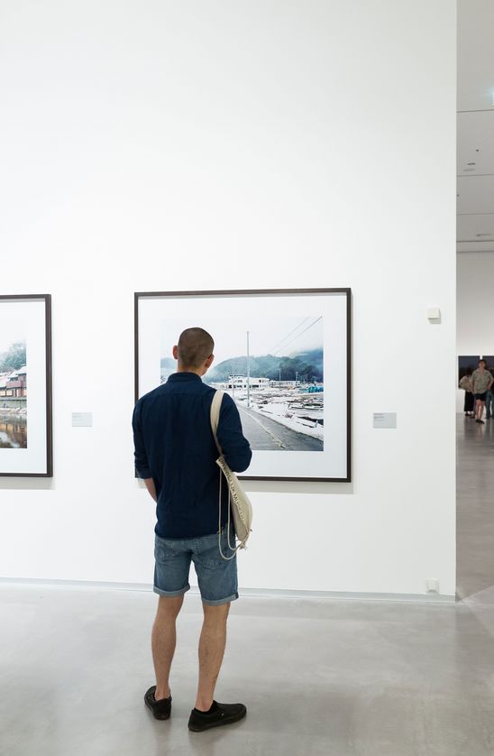 Eröffnung der Ausstellung "Fotografierte Ferne. Fotografen auf Reisen (1880–2015)" in der Berlinischen Galerie, 18.5.2017, Foto: Harry Schnitger