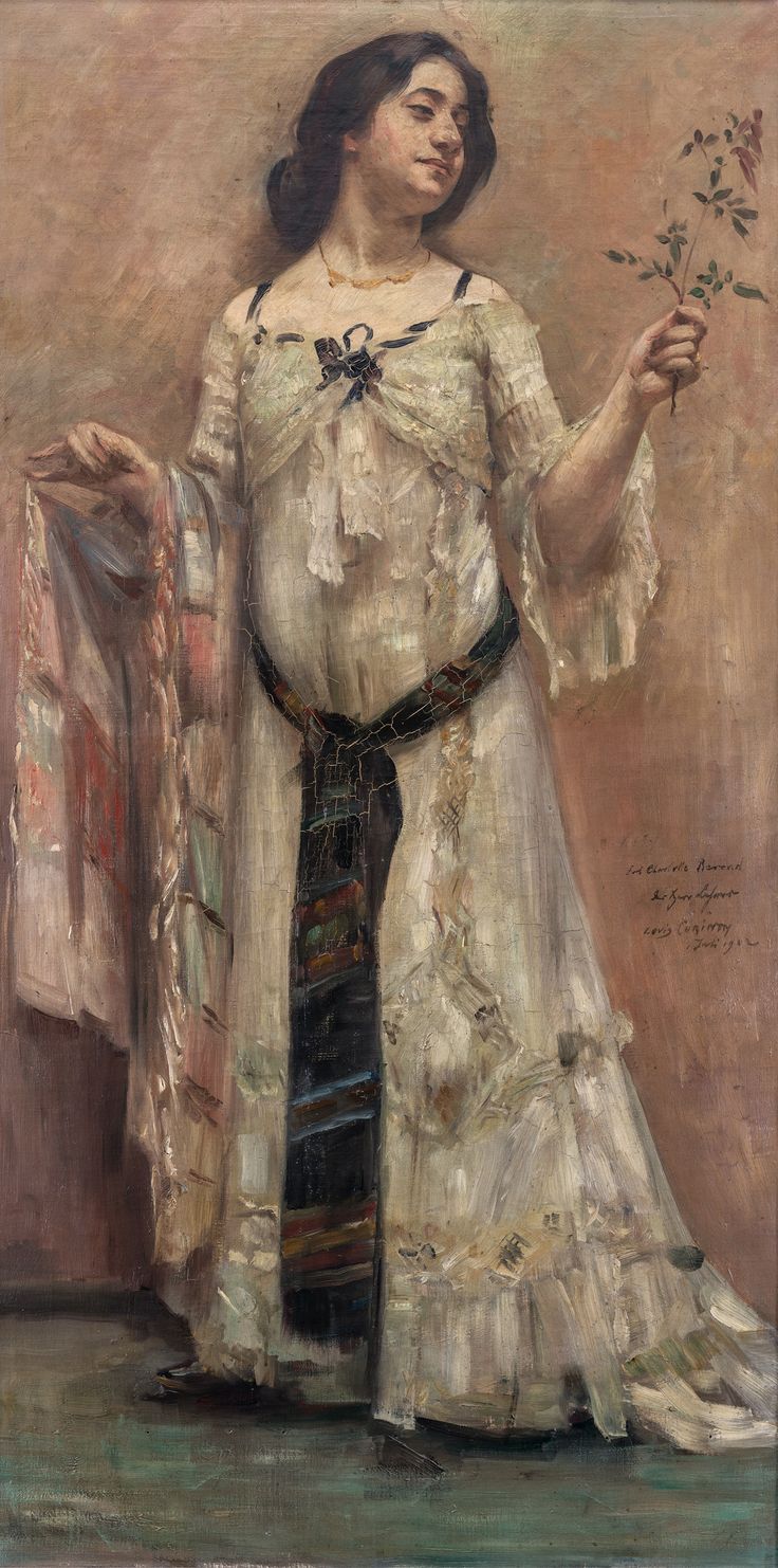 Lovis Corinth, Porträt Charlotte Berend im weißen Kleid, 1902, © Sammlung Stiftung Stadtmuseum Berlin, Foto: Oliver Ziebe, Berlin 