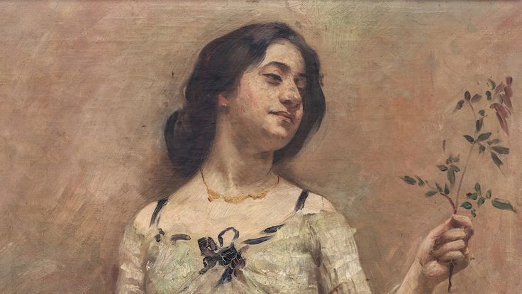 Lovis Corinth, Porträt Charlotte Berend im weißen Kleid, 1902, © Sammlung Stiftung Stadtmuseum Berlin, Foto: Oliver Ziebe, Berlin 