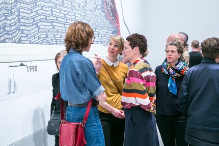 Eröffnung der Ausstellung "realities:united. Fazit" in der Berlinischen Galerie, 26.4.2019, Foto: Dovilė Aleksaitė Eröffnung der Ausstellung "realities:united. Fazit" in der Berlinischen Galerie, 26.4.2019, Foto: Dovilė Aleksaitė