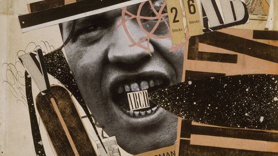 Raoul Hausmann, ABCD, 1923/24, Musée national d‘art moderne, Centre Georges Pompidou, Paris, Graphic Collection, Purchased 1974, © VG Bild-Kunst, Bonn 2025, Repro: © bpk/CNAC-MNAM