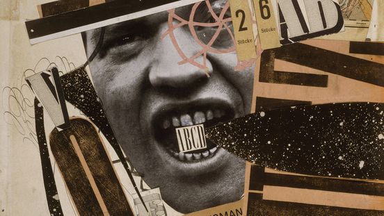 Raoul Hausmann, ABCD, 1923/24, Musée national d‘art moderne, Centre Georges Pompidou, Paris, Graphic Collection, Purchased 1974, © VG Bild-Kunst, Bonn 2025, Repro: © bpk/CNAC-MNAM