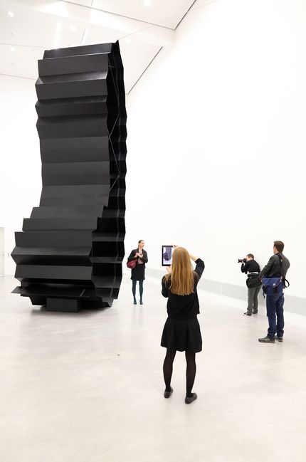 Eröffnung der Ausstellung "Katja Strunz. Drehmoment (Viel Zeit, wenig Raum). Vattenfall Contemporary 2013" in der Berlinischen Galerie, 25.4.2013, Foto: Jirka Jansch Eröffnung der Ausstellung "Katja Strunz. Drehmoment (Viel Zeit, wenig Raum). Vattenfall Contemporary 2013" in der Berlinischen Galerie, 25.4.2013, Foto: Jirka Jansch