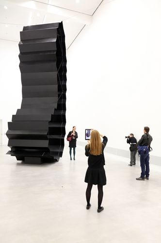 Eröffnung der Ausstellung "Katja Strunz. Drehmoment (Viel Zeit, wenig Raum). Vattenfall Contemporary 2013" in der Berlinischen Galerie, 25.4.2013, Foto: Jirka Jansch Eröffnung der Ausstellung "Katja Strunz. Drehmoment (Viel Zeit, wenig Raum). Vattenfall Contemporary 2013" in der Berlinischen Galerie, 25.4.2013, Foto: Jirka Jansch