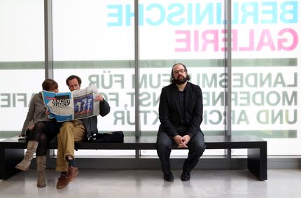 Eröffnung der Ausstellung "Ari Benjamin Meyers. Chamber Music (Vestibule)" in der Berlinischen Galerie, 27.4.2013, Foto: Jirka Jansch Eröffnung der Ausstellung "Ari Benjamin Meyers. Chamber Music (Vestibule)" in der Berlinischen Galerie, 27.4.2013, Foto: Jirka Jansch
