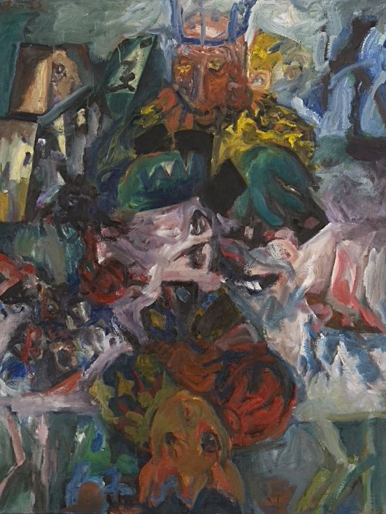 Abstract Oil painting