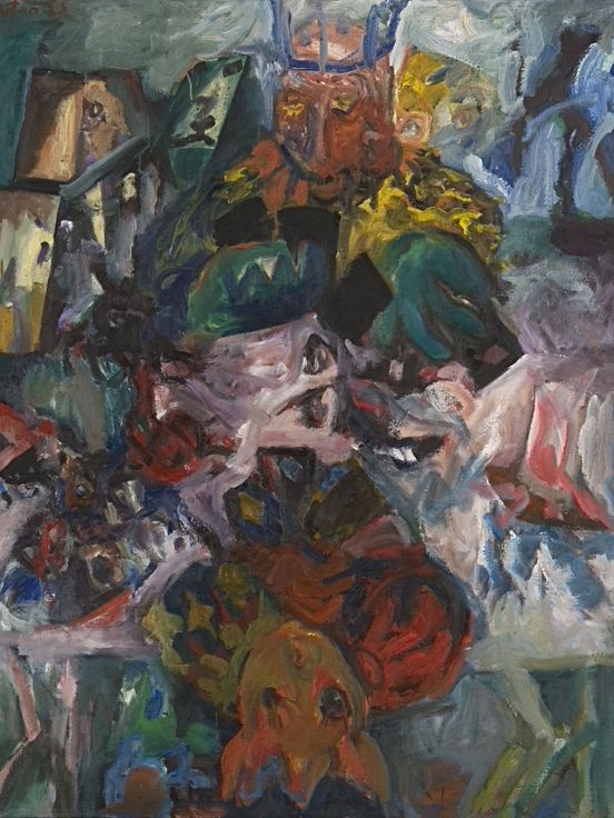 Abstract Oil painting