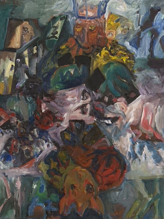 Abstract Oil painting