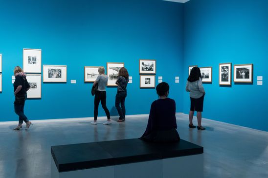 Eröffnung der Ausstellung "Fotografierte Ferne. Fotografen auf Reisen (1880–2015)" in der Berlinischen Galerie, 18.5.2017, Foto: Harry Schnitger