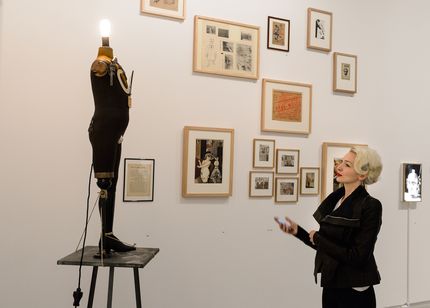 Eröffnung der Ausstellung "Andreas Greiner. Agentur des Exponenten", GASAG Kunstpreis 2016 in der Berlinischen Galerie, 14.9.2016, Foto: Harry Schnitger Eröffnung der Ausstellung "Andreas Greiner. Agentur des Exponenten", GASAG Kunstpreis 2016 in der Berlinischen Galerie, 14.9.2016, Foto: Harry Schnitger