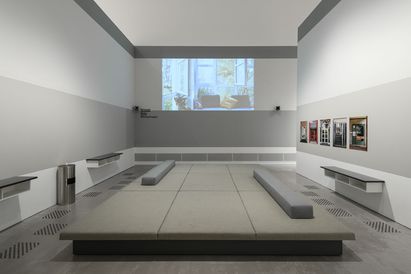 Guerilla Architects, Ausstellungsansicht "Revisited. Zu Besuch in Wohnhäusern der 80er Jahre“, Foto: © Phil Dera Guerilla Architects, Ausstellungsansicht "Revisited. Zu Besuch in Wohnhäusern der 80er Jahre“, Foto: © Phil Dera