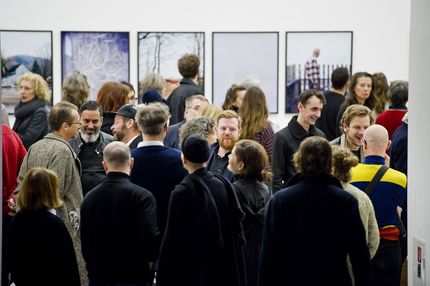 Eröffnung der Ausstellung "Cyrill Lachauer. What do you want here" in der Berlinischen Galerie, 2.11.2017, Foto: Benjamin Pritzkuleit Eröffnung der Ausstellung "Cyrill Lachauer. What do you want here" in der Berlinischen Galerie, 2.11.2017, Foto: Benjamin Pritzkuleit