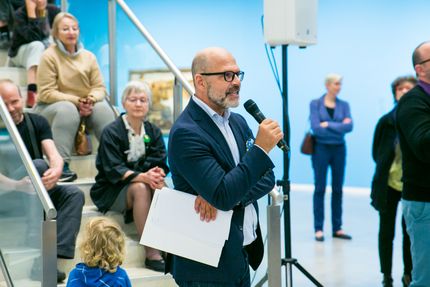 Eröffnung der Ausstellung "realities:united. Fazit" in der Berlinischen Galerie, 26.4.2019, Foto: Dovilė Aleksaitė Eröffnung der Ausstellung "realities:united. Fazit" in der Berlinischen Galerie, 26.4.2019, Foto: Dovilė Aleksaitė