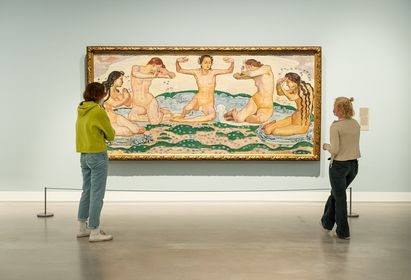 Ausstellungsansicht "Ferdinand Hodler und die Berliner Moderne", Foto: © Harry Schnitger Ausstellungsansicht "Ferdinand Hodler und die Berliner Moderne", Foto: © Harry Schnitger