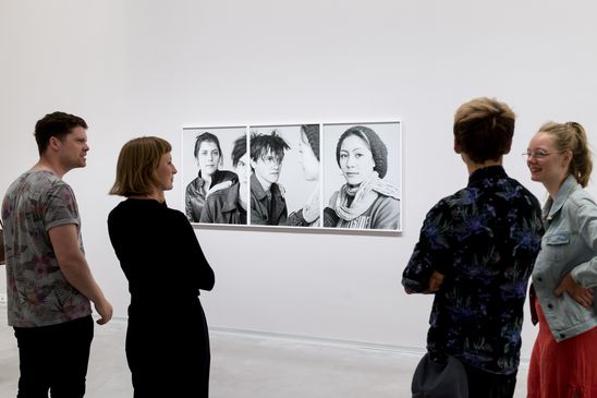 Eröffnung der Ausstellung "Loredana Nemes. Gier Angst Liebe" in der Berlinischen Galerie, 21.6.2018, Foto: Harry Schnitger